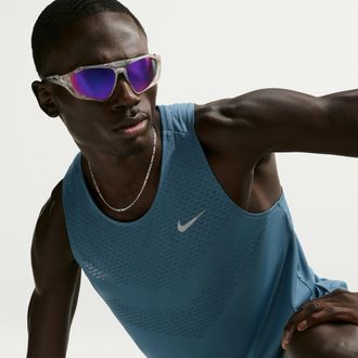 Nike Mens Stride Dri-FIT ADV Running Tank Top in Blue | HV5210-438