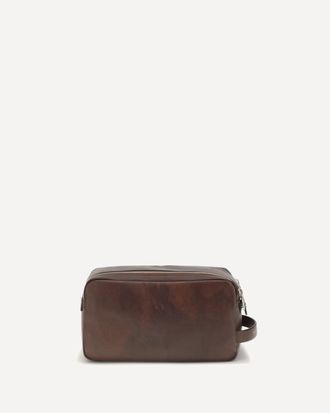 Brunello Cucinelli Leather Beauty Case Male UNI