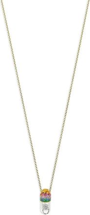 Robinson Pelham 9K yellow gold mini Elixer Energry diamond necklace