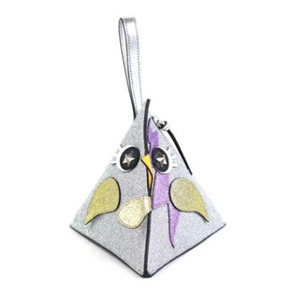 Gucci Pre-owned Handbags, female, Gray, Size: ONE SIZE Pre-owned Leather handbags