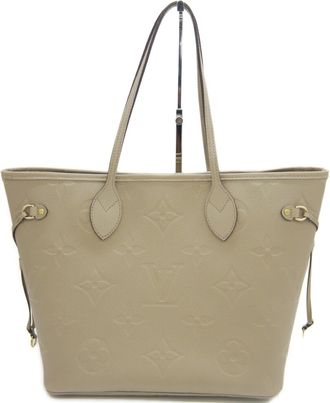 Louis Vuitton Beige Monogram Empreinte Tote Bag (Pre-Owned)