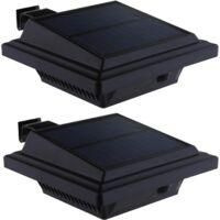 OEM Luz Solar Para Canalones De 40 Led - Iluminaci&oacute;n Exterior De 700 L&uacute;menes - Resistente A La Intemperie - F&aacute;cil Instalaci&oacute;n En Canalones - Crezuo