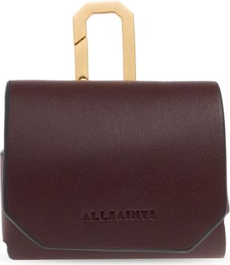 AllSaints Phone Accessories, female, Brown, Size: ONE SIZE Case for AirPods