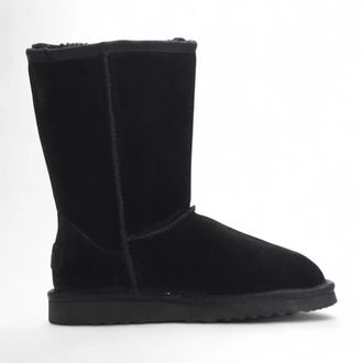 TruClothing Suede Winter Plush Lined Slip-On Ankle Winter Boots