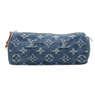 Louis Vuitton Pre-owned Mini Bags, female, Blue, Size: ONE SIZE Pre-owned Mini Pouch