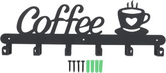 OEM 1 Juego De Soportes Para Tazas De Caf&eacute; De Pared, Expositor Colgante, Estante Para Guardar Tazas De Caf&eacute;, Gancho De Pared Para Tazas, Art&iacute;culos De Coci