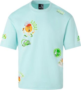 adidas Hangzhou Wuyibing Collab T-Shirt Teal JE0951