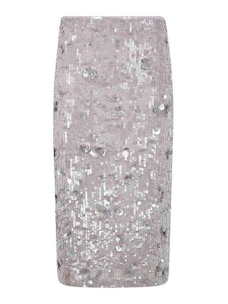P.A.R.O.S.H. P. A.R. O.S. H. Midi Skirt With Pailettes