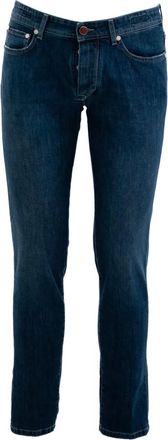 Barba Jeans Five in misto cotone - Blu