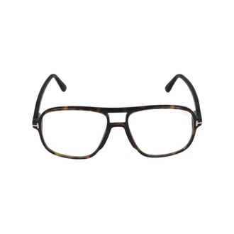 Tom Ford Glasses, unisex, Brown, Size: 56 MM Ft5737-B Optical Frame
