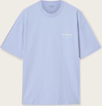 AllSaints Cotton Underground Oversized Crew Neck T-Shirt, Size: XXL