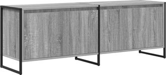 vidaXL Gabinete De Tv Gris Sonoma 140 X 36 X 49.5 Cm Vidaxl