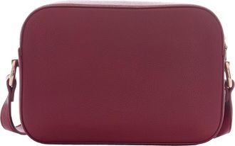 Liu Jo Womens Shoulder Bag Camera Case Brick Red Polyurethane