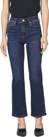 Dear John Denim Anika Mid Rise Straight Leg Jeans In Moonlight