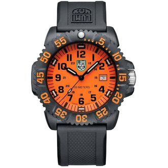 Luminox Mens Black Resin Sport Watch - One Size