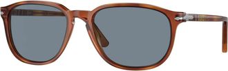 Persol Po 3019S Zonnebril - Heren - Zonnebrillen - Bruin - 55 MM - Accessoires
