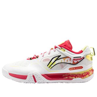 Li-Ning Saga III Pro Standard White Lime Yellow AYAV001-5