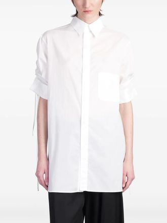 Yohji Yamamoto Camicia in cotone - Bianco