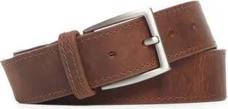 Korchmar Roman Leather Belt in Chocolate at Nordstrom, Size 46
