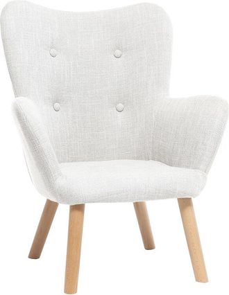 Miliboo Poltrona bambino design grigio ghiaccio BABY BRISTOL