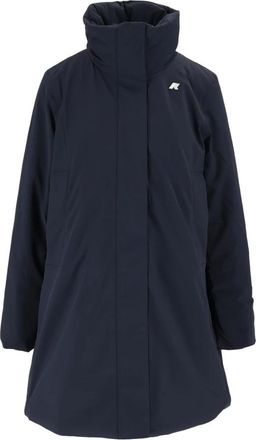 K-Way Marla St Warm - Dames - Parka Jassen - Blauw - M - Nylon - Jassen