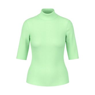 Marc Cain Basic Stretch Cotton Top - Dames - Tops - Groen - Maat: XL Katoen