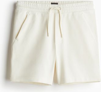 H&M Sweatshorts in Regular Fit - Weiss