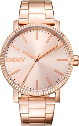 DKNY Fashion Rose Gold-tone Dial Ladies Watch DK1L034M0065