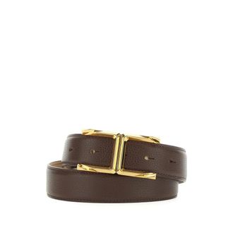 Elisabetta Franchi Dames, Accessoires, Bruin, Maat: L Leer
