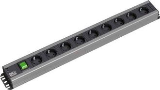 Bachmann Regleta Handwerkerleiste 9xcee7/3 1xinterruptor 2,0m Cee7/7, 300.004
