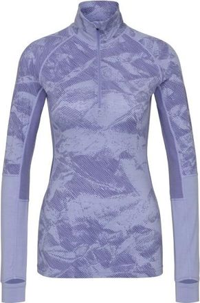 Stoic MerinoMesh150 SadjemSt. L/S Half Zip Merinounterw&auml;sche f&uuml;r Damen | lila