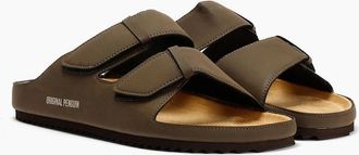 Original Penguin Mens Penguin Panache Mens Brown Sandals - Size: 10