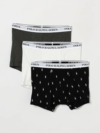 Polo Ralph Lauren Set di tre boxer parigamba in cotone stretch con vita logata