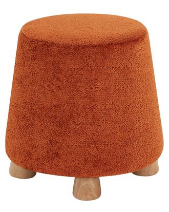 Safavieh Couture Denison Round Chenille Ottoman