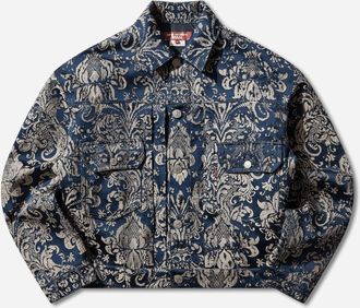 Junya Watanabe Men s Levis Jacquard Jacket Navy / Beige