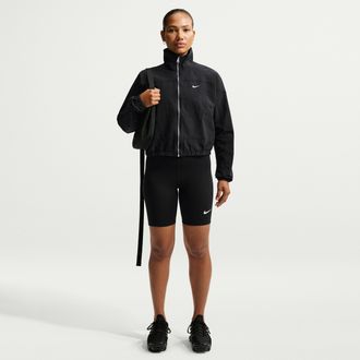 Nike Womens Nike Sportswear Classic High-Waisted 8 Biker Shorts in Black | DV7797-010