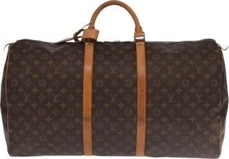 Louis Vuitton Pre-owned Weekend Bags, female, Brown, Size: ONE SIZE Pre-owned Keepall Duffle Bag