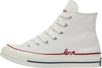 Converse Chuck 70 Hearts Vintage White Egret A19060C