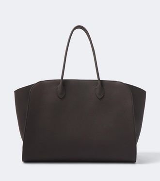 The Row Marlo 17 leather tote bag