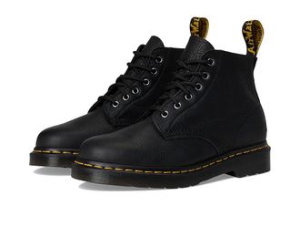 Dr. Martens 101 Unbound Leather Ankle Boot Boots Black : UK 7 (US Mens 8 - US Womens 9) Medium