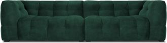 BLOOMINGLOFT 4-Sitzer Designsofa Vesta mit Samtbezug