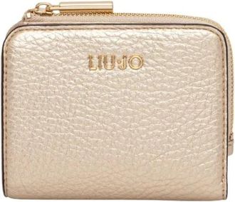 Liu Jo Caliwen Portemonnee - Dames - Portefeuilles - Beige - XL - Leer - Accessoires