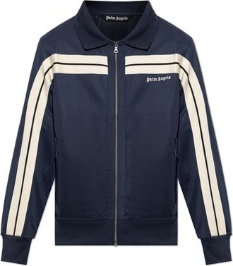 Palm Angels Sudadera con cremallera - Sweatshirts & Hoodies - Hombre - Azul - 2XL