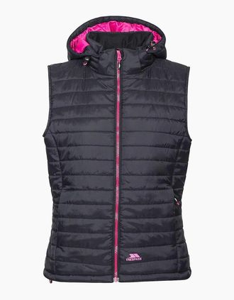 Trespass Womens Trespass Womens/Ladies Aretha Casual Gilet - Black - Size: 18/16