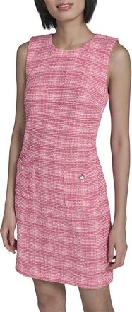 Karl Lagerfeld Karl Lagerfeld Knit Tweed Sheath Dress
