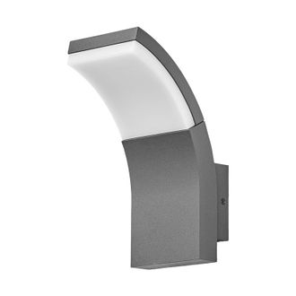 Lucande Lucande L&aacute;mpara De Pared Led Exterior timm En Negro Aluminio