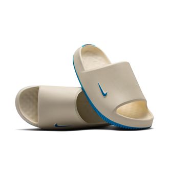 Nike Mens Calm (Carolina Panthers) NFL Slides in White | IM7299-100