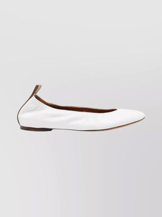Lanvin leather ballerina shoes