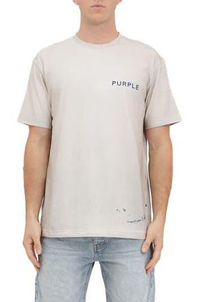Purple Heavyweight Jersey Graphic T-Shirt in Khaki at Nordstrom Rack, Size Xx-Large