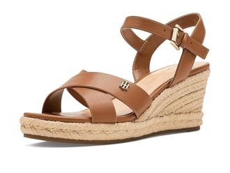 Tommy Hilfiger Genea Womens Wedge Shoes Medium Brown : 9.5 M